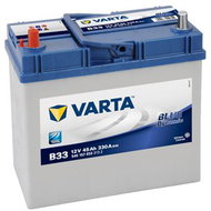 VARTA BLUE Dynamic 45Ah, 12V, B33 - UAMK instalace do vozu - Autobaterie