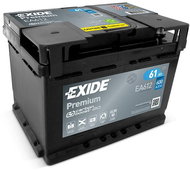 EXIDE Premium 61Ah, 12V, EA612 - UAMK vehicle installation - Car Battery