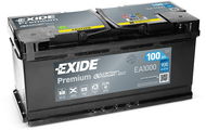 EXIDE Premium 100Ah, 12V, EA1000 - UAMK instalace do vozu - Autobaterie