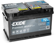 EXIDE Premium 72Ah, 12V, EA722 - UAMK instalace do vozu - Autobaterie