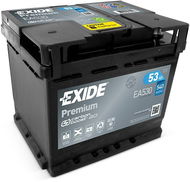 EXIDE Premium 53Ah, 12V, EA530 - UAMK instalace do vozu - Autobaterie