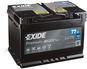 Autobaterie EXIDE Premium 77Ah, 12V, EA770 - UAMK instalace do vozu - Autobaterie