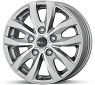 MAK Load Silver 7x17, 5x120, ET55 - Aluminum Wheel