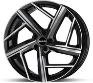 MAK Qvattro Black 9,5x21, 5x112, ET42 - Alu kolo