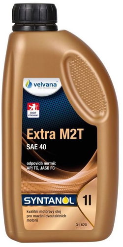 VELVANA Syntanol SAE 40 Extra M2T 1l mineral for two-stroke engines, 1l - Motor Oil - Main image