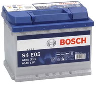 Bosch S4 E05 Car Battery, 60Ah, 640A, 12V (0 092 S4E 051) - UAMK In-car Installation - Car Battery