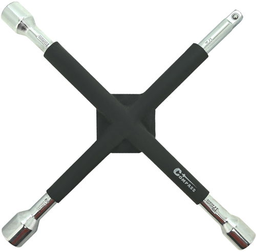 Compass Klíč na kola křížový zesílený 17-19-21-1/2" - Klíč na kola - Hlavní obrázek