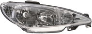 ACI PEUGEOT 206 12/05- Headlight H7+H1 with flasher (electrically controlled) P - Front Headlight