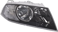 ACI ŠKODA OCTAVIA 04-08 headlight H7+H1 with lens and flasher (black design) P - Front Headlight