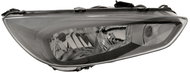 ACI FORD Focus 14-18 front light H7+H1 (electrically operated with motor) with clear flasher, black  - Front Headlight