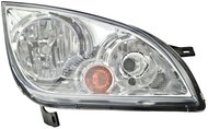 ACI MITSUBISHI Colt 04-08 front light H7+H7 (electrically operated+motor) silver frame P - Front Headlight