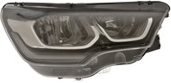 ACI CITROEN C4, 10-front light H7+H7+LED (electrically operated with motor) with clear flasher, blac - Front Headlight