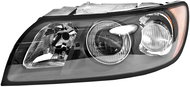 ACI VOLVO S40/V50 04- Headlight H7+HB3 S40 (electrically operated + motor) black L - Front Headlight