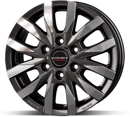 Borbet CW6 MAGP 6,5x17 6x130 ET54 - Aluminum Wheel - Main image