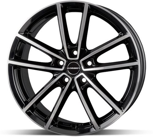 Borbet W Black 8x20 5x112 ET41 Main image Borbet W Black 8x20 5x112 ET41 - Aluminum Wheel - Main image