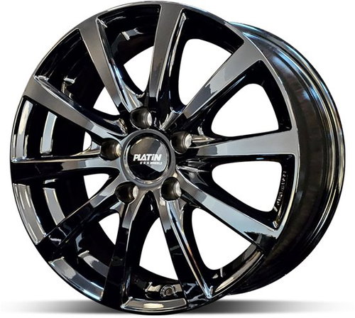 Platin P69 ShinyBlack 6,5x16 5x108 ET42 - Alu kolo - Hlavní obrázek