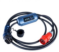 Akyga charging station CEE 5pin / Type 2 female - LCD display, 22kW, 32A, 5m - EV Charging Stations