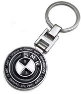 Mjakes black and white keyring pendant for BMW M 50 years - Keychain