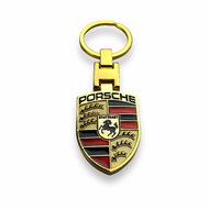 Mjakes key ring gold for PORSCHE cars - Keychain