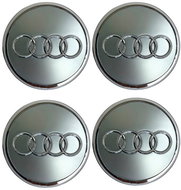 MJakes centre wheel caps 77 mm grey for AUDI cars - Wheel Center Caps