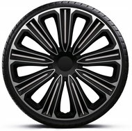 Gorecki set of 15" Rosso Silver/Black - Wheel Covers