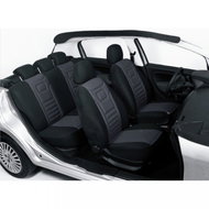 PREXIM Car seat covers CLASSIC Škoda favourit from 1988-1994 with split rear seat, grey - Car Seat Covers