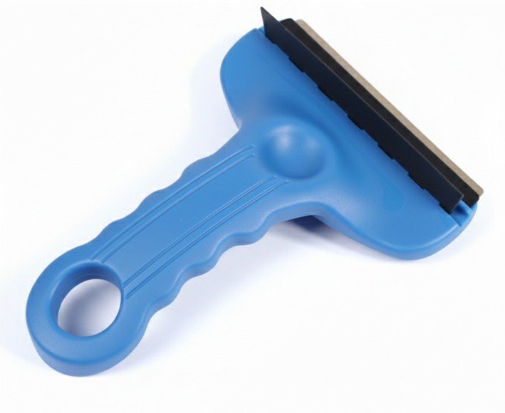 PREXIM scraper with metal blade