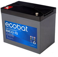 Ecobat Traction battery EDC12-75, 75Ah, 12V - Traction Battery