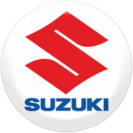 Panacea Suzuki resin wheel centre stickers - 4pcs - Wheel Center Cap Stickers