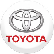 Panacea Resin stickers for Toyota wheel centres - 4pcs - Wheel Center Cap Stickers