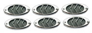 PREXIM Deflectors oval 6pcs 40 × 90 mm - Outlet Grate
