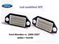 Vapol LED license plate light Ford Mondeo 2000 - 2007 - Registration Number LED