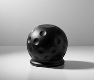 PREXIM Towbar cover rubber black - Towing Hook Cover