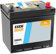 EXIDE Excell 60Ah, 12V, EB604 - Car Battery