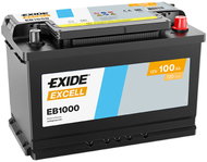 EXIDE Excell 100Ah, 12V, EB1000 - Car Battery