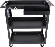SIXTOL Mechanic Trolley Roger, 3 shelves - Tool trolley