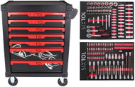 SIXTOL Mechanic Trolley Kevin 182, 7 drawers,182 tools - Tool trolley