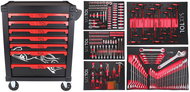 SIXTOL Mechanic Trolley Kevin 253, 7 drawers, 253 tools - Tool trolley