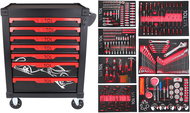 SIXTOL Workshop tool trolley Mechanic Trolley Kevin 326, 7 drawers, 326 tools - Tool trolley