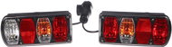 SIXTOL Light set with cable and 13pin plug for E-BIKE PREMIUM bike carrier - Bike Rack Accessory
