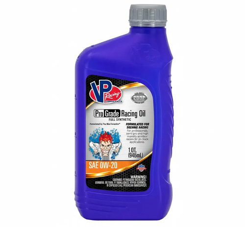 VP Racing Pro Grade Racing Full Synthetic Racing Motor Oil SAE 0W-20, 946 ml - Motor Oil - Main image