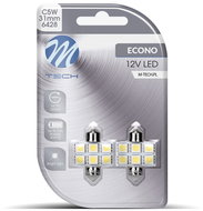 M-Tech C5W 31mm 6LED white 2pcs - LED Car Bulb