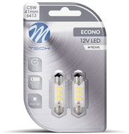 M-Tech C5W 41mm 6LED white 2pcs - LED Car Bulb