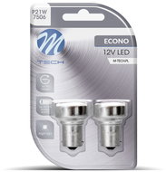 M-Tech BA15s R5W 12V 19LED white 2pcs - LED Car Bulb