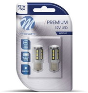 M-Tech PREMIUM P21W BA15s 18LED white 2pcs - LED Car Bulb