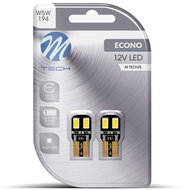 M-Tech CANBUS W5W W2.1x9.5d 4LED bílé 2ks - LED autožárovka