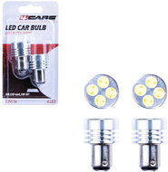 4Cars LED bulbs HQ BA15S/BA15D 4X0.5W HP white 2pcs - LED Car Bulb