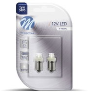 M-Tech BA9s T4W 4LED 3mm white 2pcs - LED Car Bulb