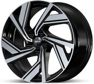 Platin P114 Black 8×19 5×112 ET45 - Aluminum Wheel