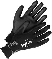 ANSELL Pracovní rukavice HyFlex® černá nylon, 12 párů, vel. 10 - Work Gloves